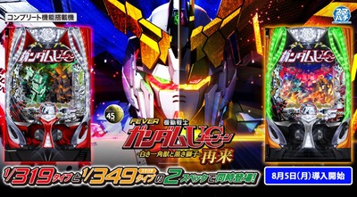 ガンダムユニコーン２の新台評価・感想